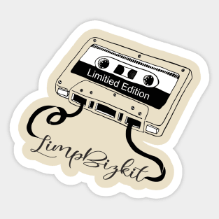 Limp Bizkit - Limitied Cassette Sticker